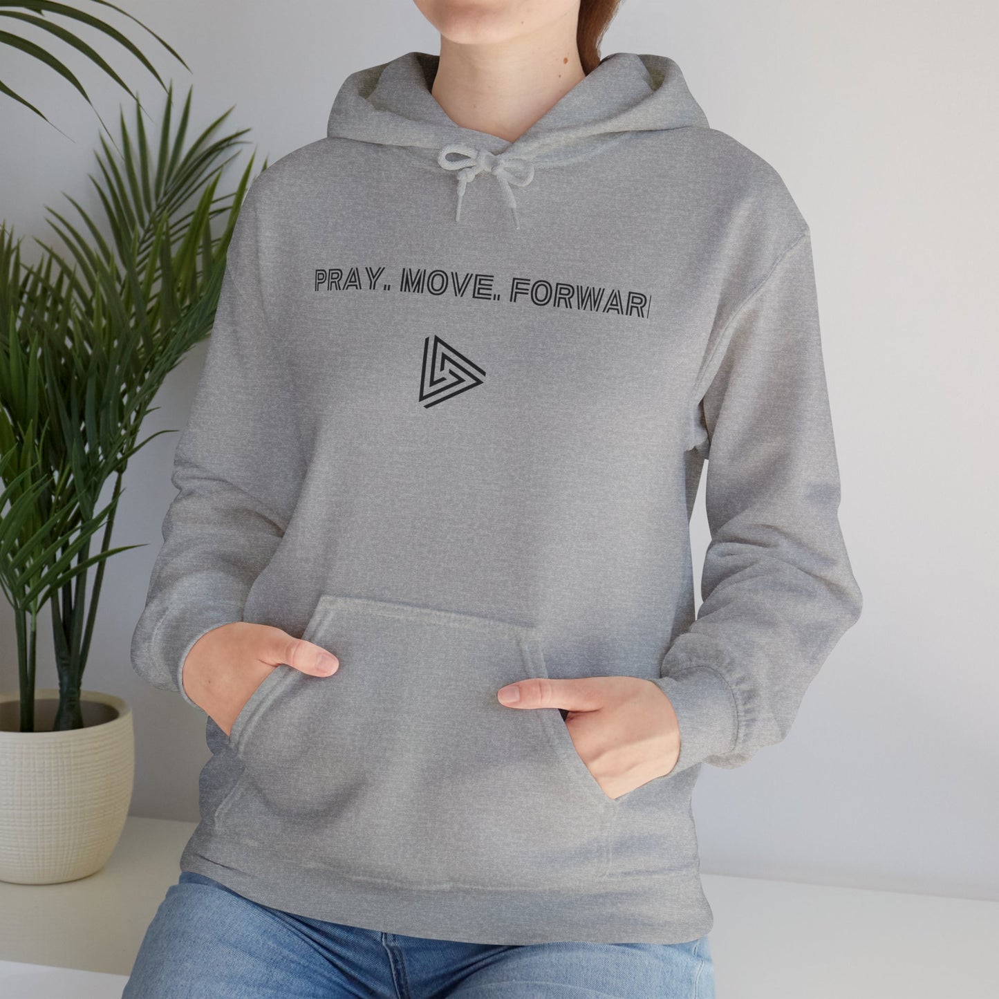 Pray Move Forward (Amb) Unisex Hoodie