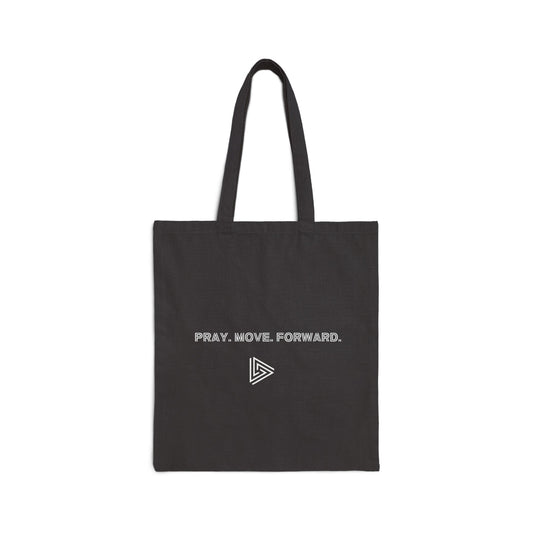 Pray Move Forward Cotton Canvas Tote Bag