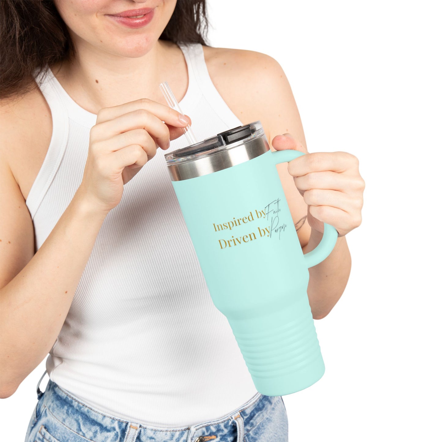 Inspired Insulated Travel Mug, 40oz